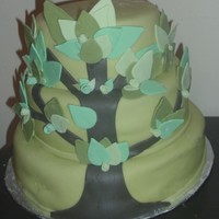 Tree Cake CSM: This is not an original design, i took inspiration from a picture my friend sent me. had fun making this, but the bottom tier kind of...