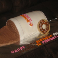 Dunkin Donuts Cake 