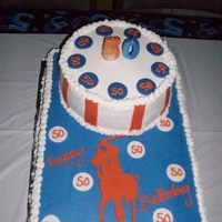 Ralph Lauren Polo The stripes and polo logo is made of fondant, the rest is all buttercream