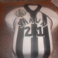 Newcastle United Cake My cousins 21st and big toon army supporter