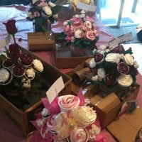 Cupcake Bouquets For Delivery cupcake bouquets ready fo rdelivery