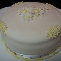 Fondant Daisies I know this is a little bumpy so can someone give me some suggestions to avoid this.