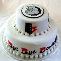 Bowie Hs Graduation For nephew's graduation. Bulldog is mascot, symbols on 6" are band crest, the B's are part of the school logo. Ultimate...