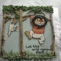 Where The Wild Things Are This may be my favorite cake yet. I keep saying that, but who doesn't love Max and his Wild Things? This was for a boy baby shower and...