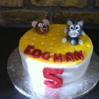 Tom & Jerry Cake Picture of my Tom & Jerry cake for my nephew's birthday