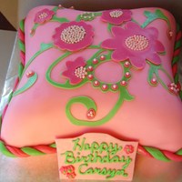 Pillow Cake Pillow cake using the Cake Cricut