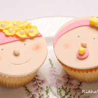 Baby Girl Cupcake 
