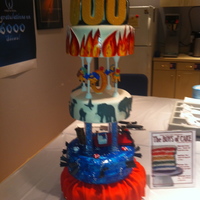 Celebration Cake For "0" By Cirque Du Soleil We were asked to make the cake for the cast and crew of "0" at the Bellagio in Las Vegas. We told the story of "0" from...