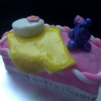 Sofa Bear Marshmallow Fondant