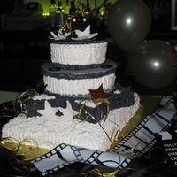 Hollywood Cake Hollywood Cake, lot of work but friend was happy =]