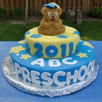 Preschool Graduation Cake 