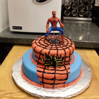 Spiderman Cake 