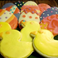 Easter Sugar Cookies 