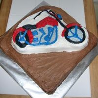 Motorcycle Grooms Cake 