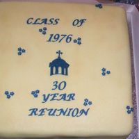 School Reunion Cake 