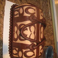 Coach Purse Cake 