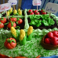 Farm Ville Cake Fan! 