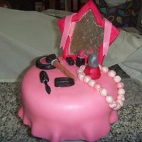 Vanity Table Vanity Table cake for a 6 year old "princess" :)