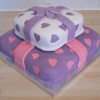 Two Tier Parcel Cake 