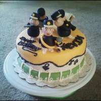 Marching Band Birthday cake for a special friend who is a UNC drum major.