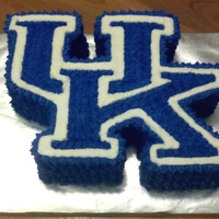 University Of Kentucky (Uk) Cake Surprise birthday cake made for a UK alum.