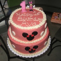 Daughter's 1St Birthday Cake 