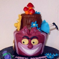 Alice In Wonderland Cake 