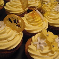 Lemon Cupcakes! Lemon Cupcakes!I &hearts; lemons so i wanted to try this out!The cakes are all lemon cake and the frosting is a lemon buttercream. So...