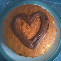 Simple Sponge & Heart Cake Very simple but effective!