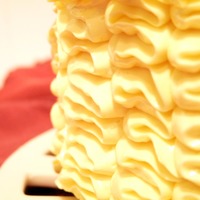 Lemon Ruffle Cake My first try with SMBC and IMBC and ruffling. FUN!