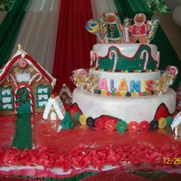 Gingerbread Man Firs Birthday 