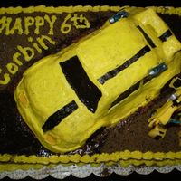 Transformers Bumblebee My son's 6th birthday cake