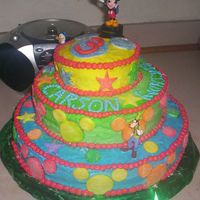 Carson's Mickey Cake DId this