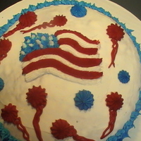 Fourth Of July Cake 