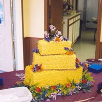 Hay Bale Wedding Cake This was the most unusual request I have had for a wedding cake, but it remains one of my favorites. The couple was married in a valley on...
