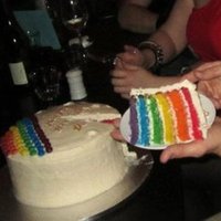 Gay Pride Birthday Cake 