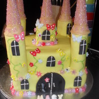 Casttle Cake yellow casttle cake
