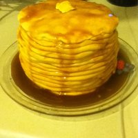 Breakfast Birthday Cake! syrup is food gel i made and colored (recipe off CC) fondant butter, blueberries, strawberry.