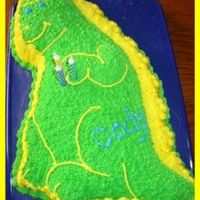 Dinosaur Birthday Cake This was for my son's 3 year old birthday.