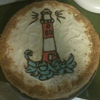 Lighthouse Cake Strawberry ice cream cake