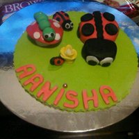 Cake Topper I made a ladybird and worm cake topper, was all my 1st attempt at all of these creatures. I know I have a lot of learning to do, but I...