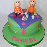 Charlie And Lola Birthday Cake 
