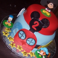 Mickey Mouse Club House Cake 