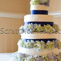 Wedding Cake This is my wedding cake that i made myself! It was my first stacked cake i ever made. I made an Almond buttercake with raspberry puree...