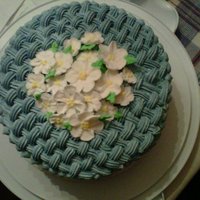 Wilton Cake, Class 2 One of my first cakes.