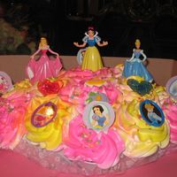 Princess Cupcake Bouquet 