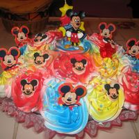Mickey Mouse Cupcake Bouquet Cupcakes