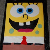 Spongebob_Trial_2.jpg Trying out new projector & Jennifer Dontz's chocolate fondant recipe. No black food color so I wasn't able to outline like I...
