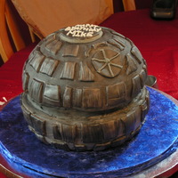 Deathstar Birthday Cake OK,, so I'm not in love with this cake, but I'm so proud of it because I didn't approach it the right way (ie, having a non-...