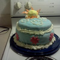 Sun My attempt at a sky cake... Again with very little tools and no training... By the time I got finished with this cake.. I decided it was...